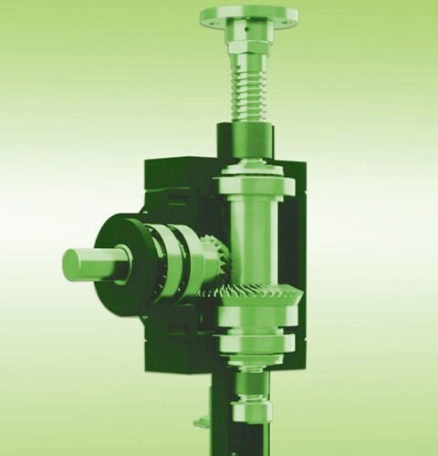 Bevel gear screw jack